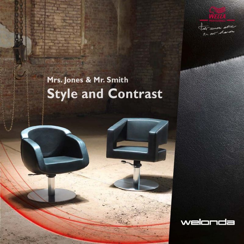 Styling Chairs Wella Welonda Anzeige Fotograf: Frank Widmann